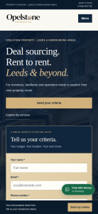 Opelstone Property mobile website